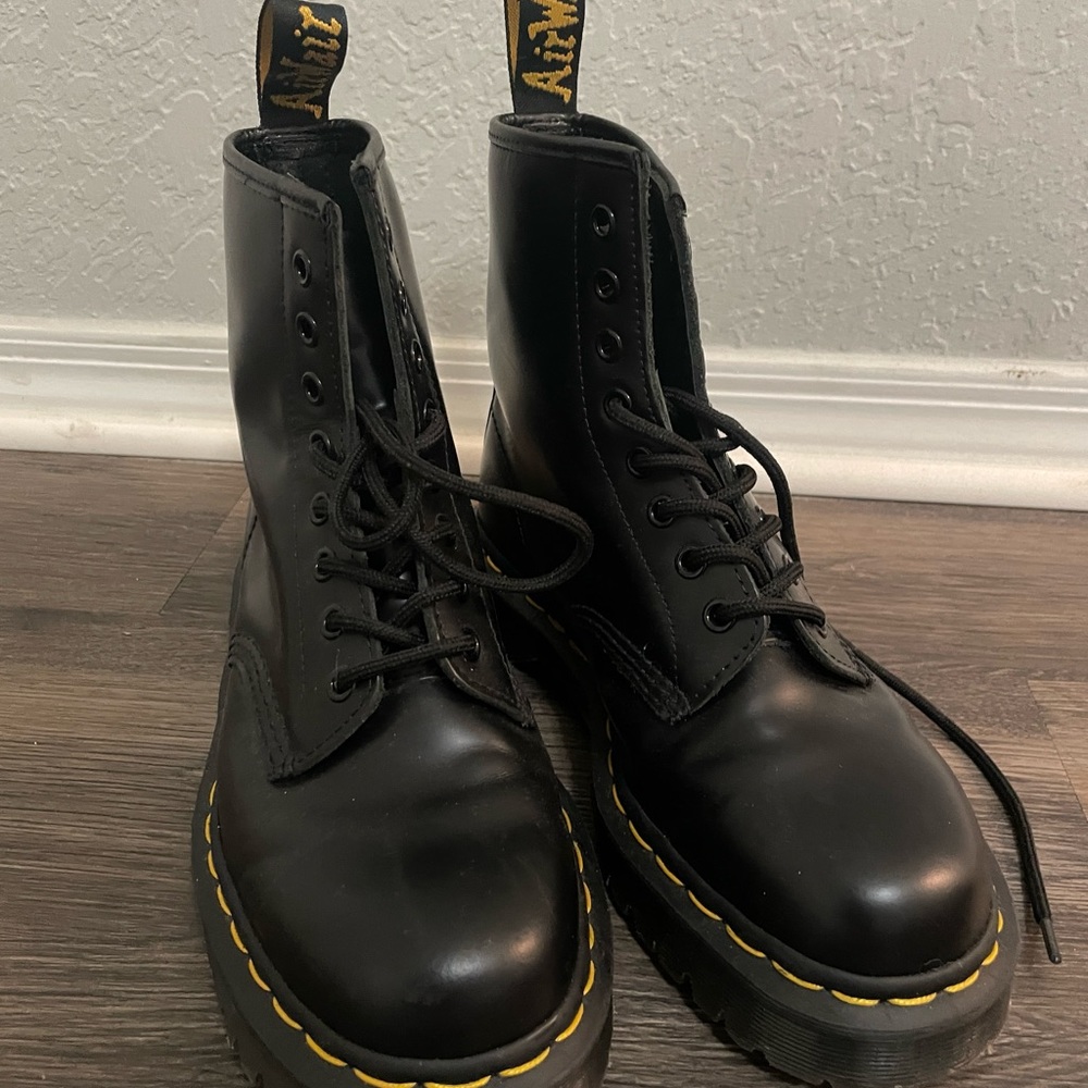 Dr. Martens large platform boots
